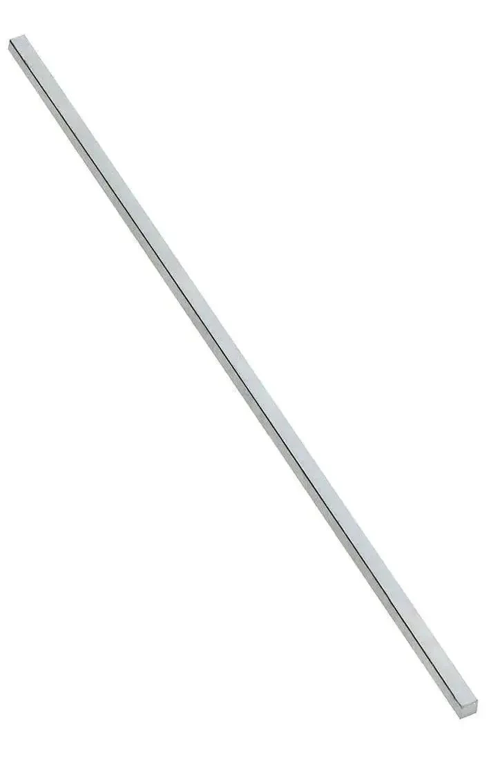 Square Key Stock 0.25 Inch Wide 12 Inch Long Steel Shaft Key For Motors And Machines, Wedge Or Locking Device, Can Be Cut Or Drilled To Shape, Smooth Edges, Heavy Duty Tool Accessory - Image 3