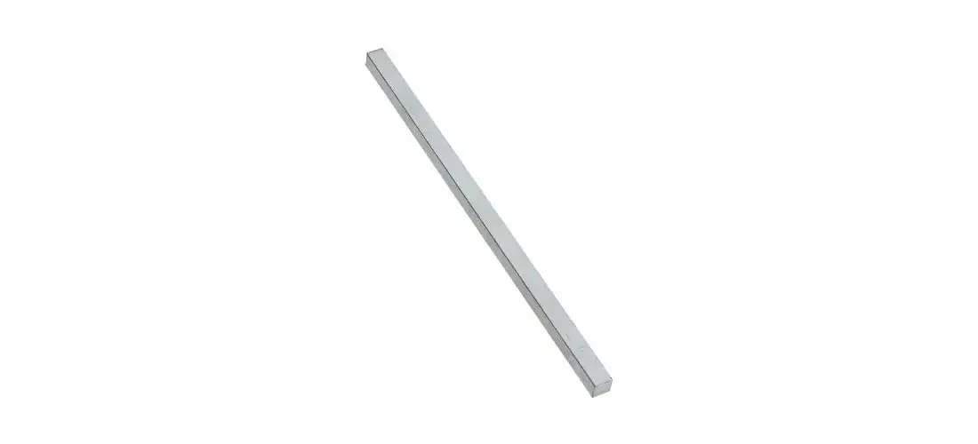 Square Key Stock 0.25 Inch Wide 12 Inch Long Steel Shaft Key For Motors And Machines, Wedge Or Locking Device, Can Be Cut Or Drilled To Shape, Smooth Edges, Heavy Duty Tool Accessory - Image 4