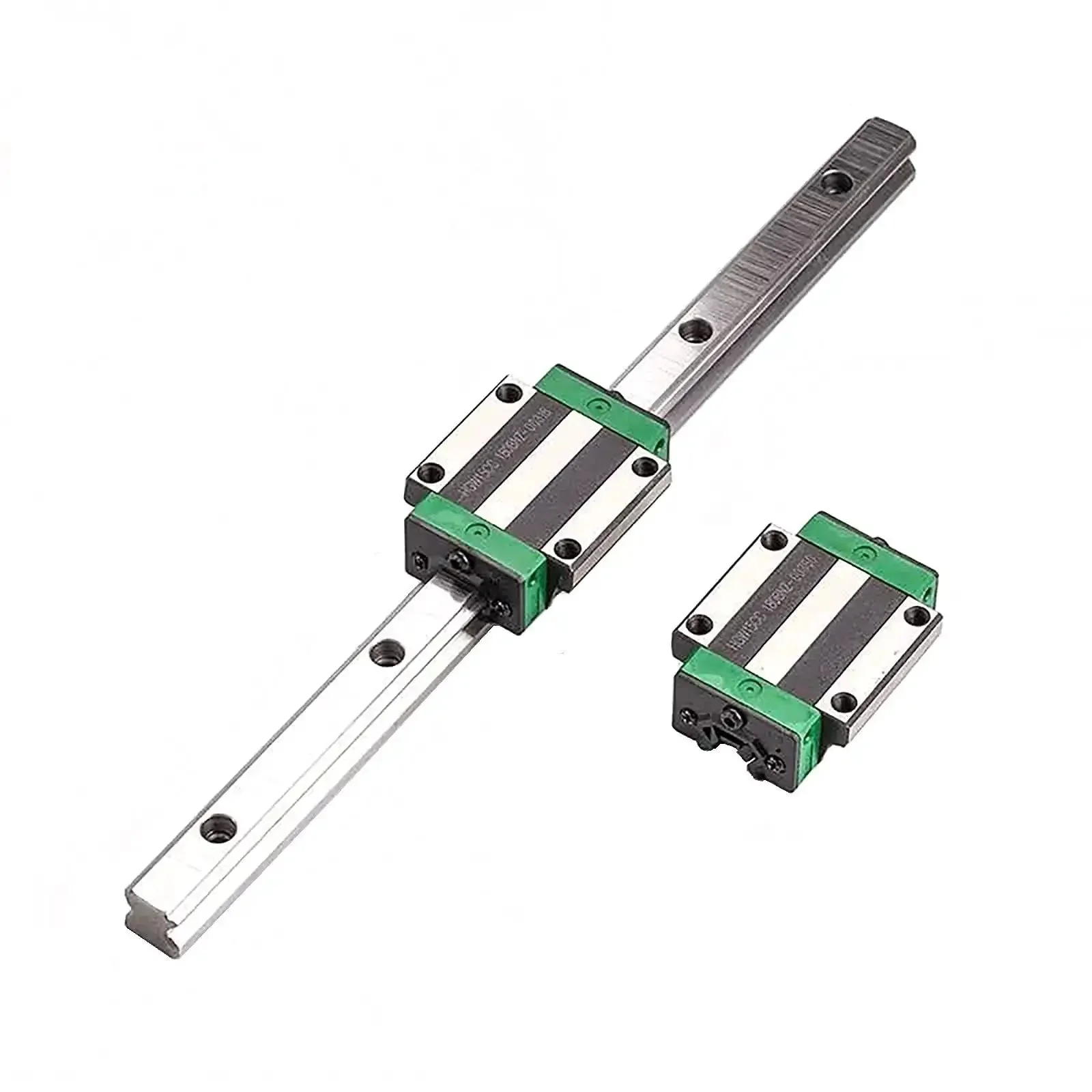 Square Linear Guide Rail Kit HGW25 700mm With 2 Flange Carriage Blocks HGW25CA For CNC Machines And DIY Projects Built For Makers Precision Linear Motion Rail Rod Set System Ready
