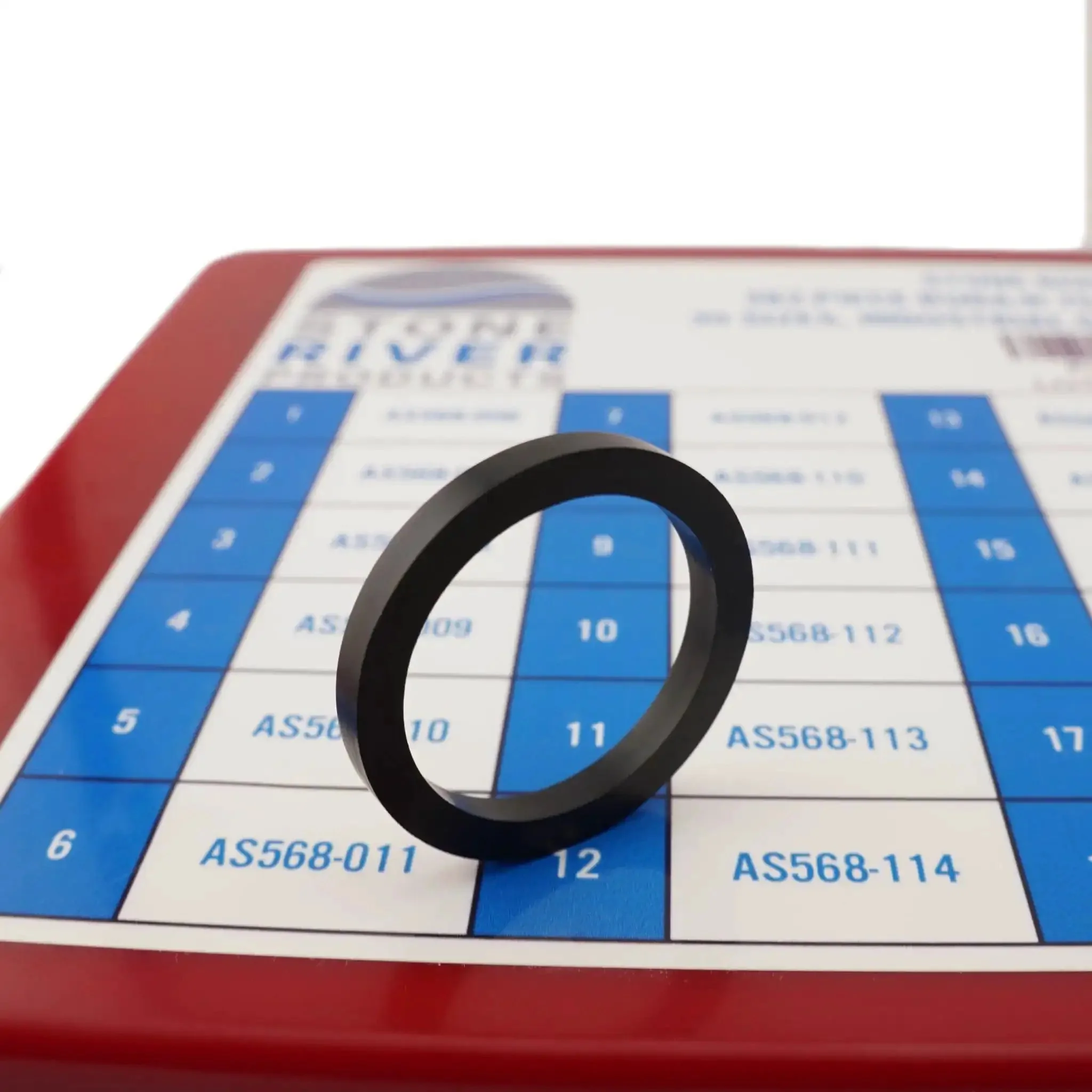 Square Ring Kit 382 Piece Assortment With 30 AS568 Sizes NBR 70A Buna N Square Cut Seals For Automotive Industrial Hydraulic And Maintenance Use Heavy Duty Washer Style Seals For Reliable Leak Prevention - Image 4
