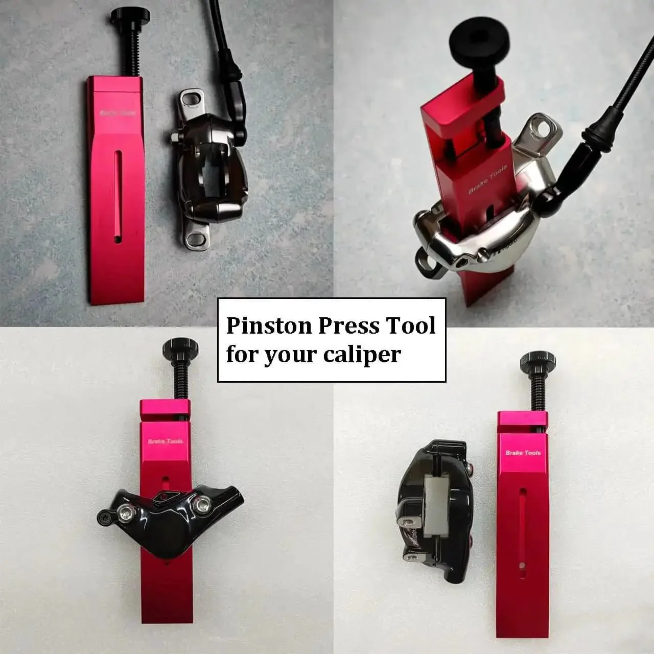 SRAM Hydraulic Disc Brake Caliper Piston Press Tool Ultimate Spreader For 2 And 4 Piston Calipers 1.1 Inch Width DIY Friendly Pro Grade Bike Brake Maintenance Not For Shimano Easy At Home Repairs - Image 7