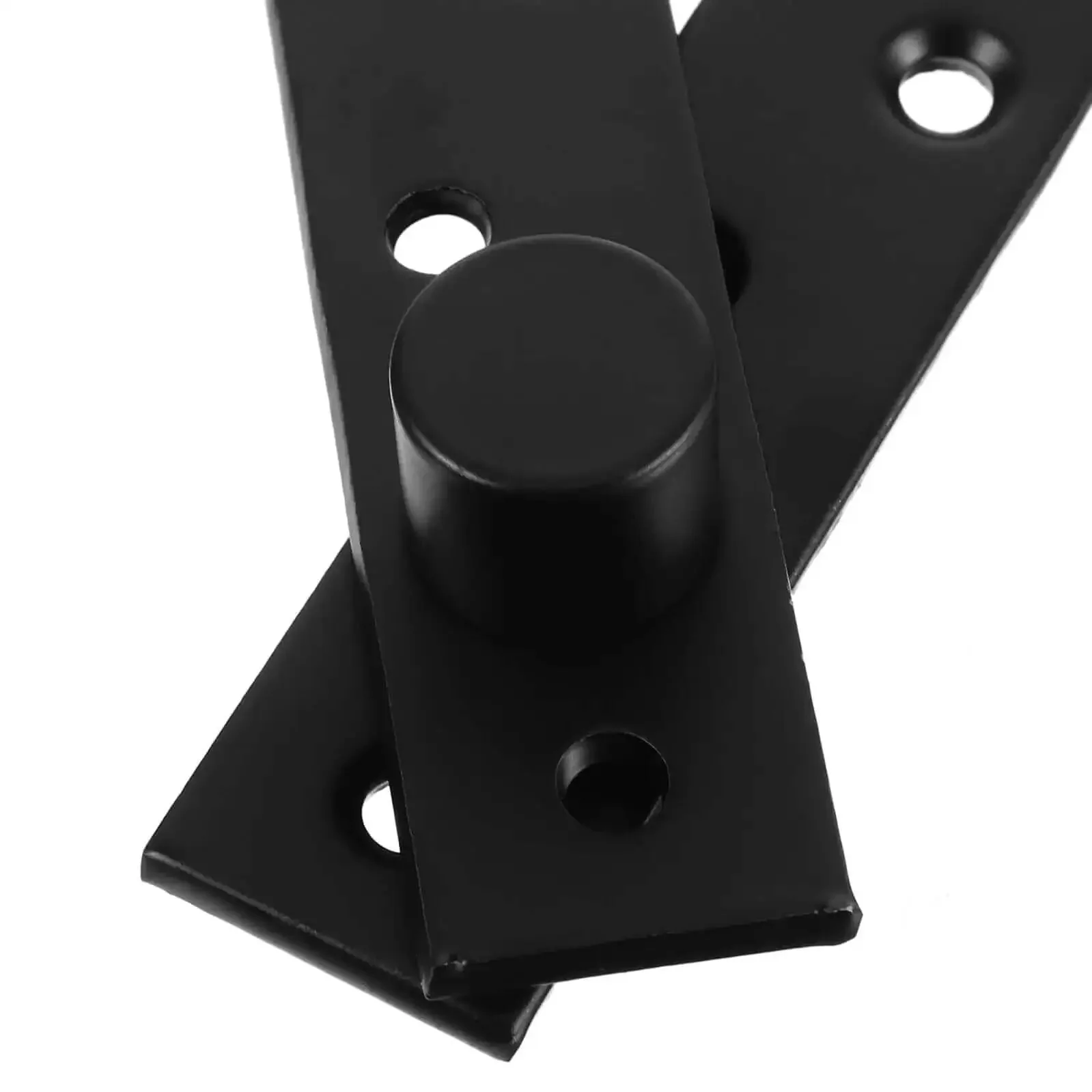 Stainless Heavy Duty Concealed Pivot Hinge For Wood Doors Matte Black Center Hung Eccentric Hinge Hardware Kit With Dual Hinges For Secure Easy Install And Hidden Look On Modern Wood Entrances - Image 8