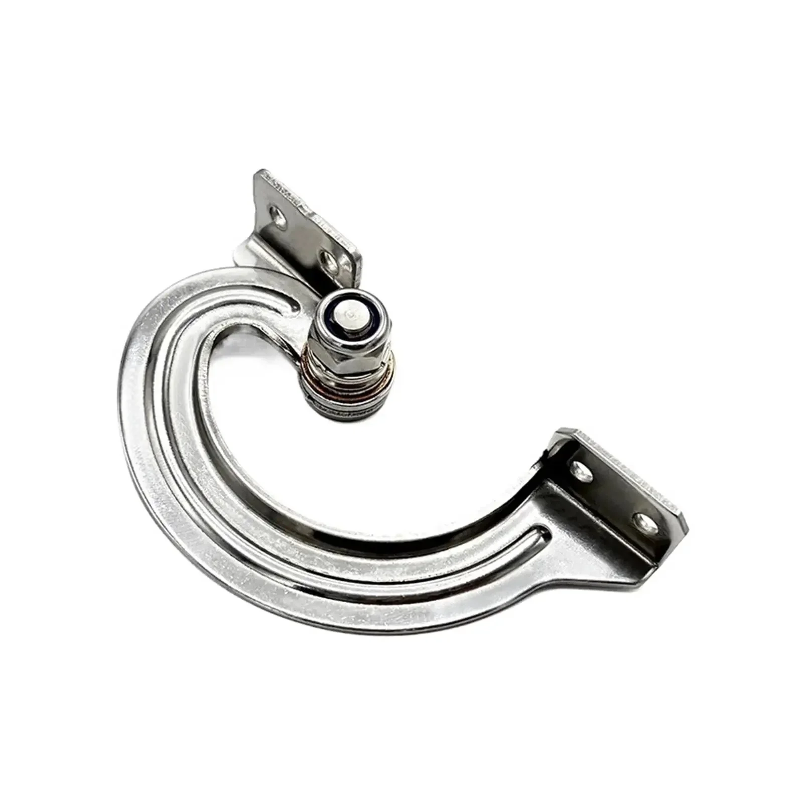 Stainless Steel Adjustable Damping Hinge With Hidden Torque For Butter Smooth Cabinet Or Wardrobe Motion, Precise Stopping And Positioning, Concealed Torque Design For Seamless Surfaces - Image 4