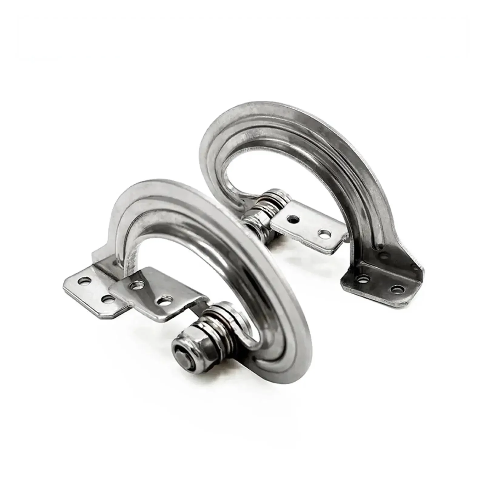 Stainless Steel Adjustable Damping Hinge With Hidden Torque For Butter Smooth Cabinet Or Wardrobe Motion, Precise Stopping And Positioning, Concealed Torque Design For Seamless Surfaces - Image 5