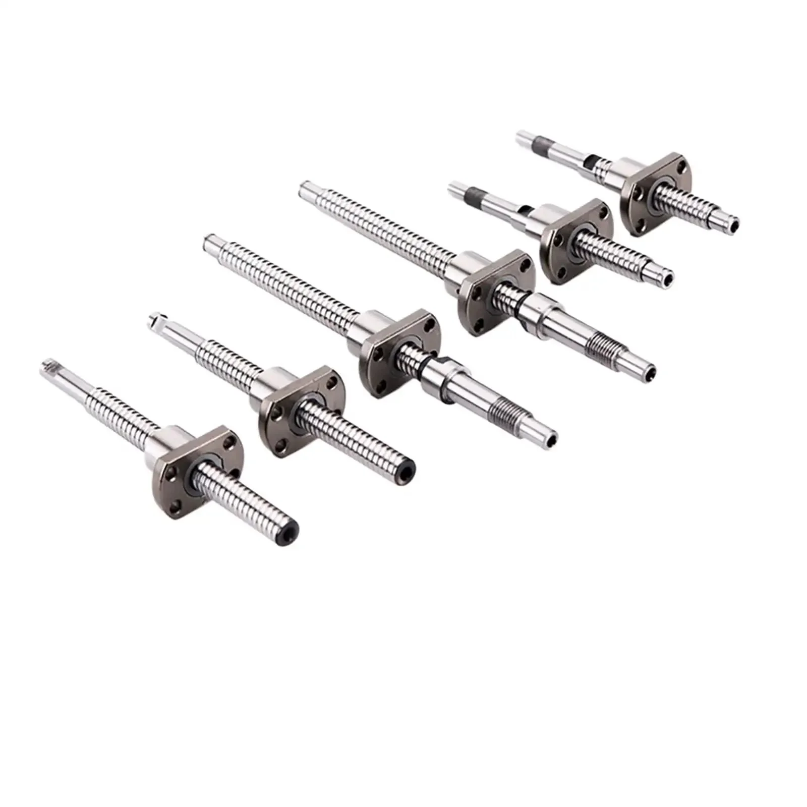 Stainless Steel Ball Screw SFK0802 With Single Ball Nut For CNC Parts 100mm Size, High Precision Roller Ballscrew For High Speed Micro Feed, Low Starting Torque, Smooth Surface, Long Life, Top Notch CNC Component - Image 2