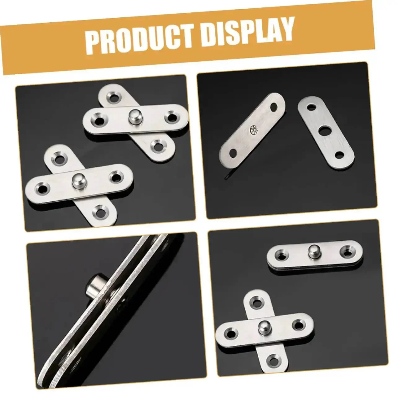 Stainless Steel Built Tough Pivot Hinges For Hidden Doors And Secret Bookcase Doors Concealed SelfClosing Hinge Hardware 360 Degree Rotation For Hidden Door Systems Discreet And Modern Furniture Hardware - Image 2