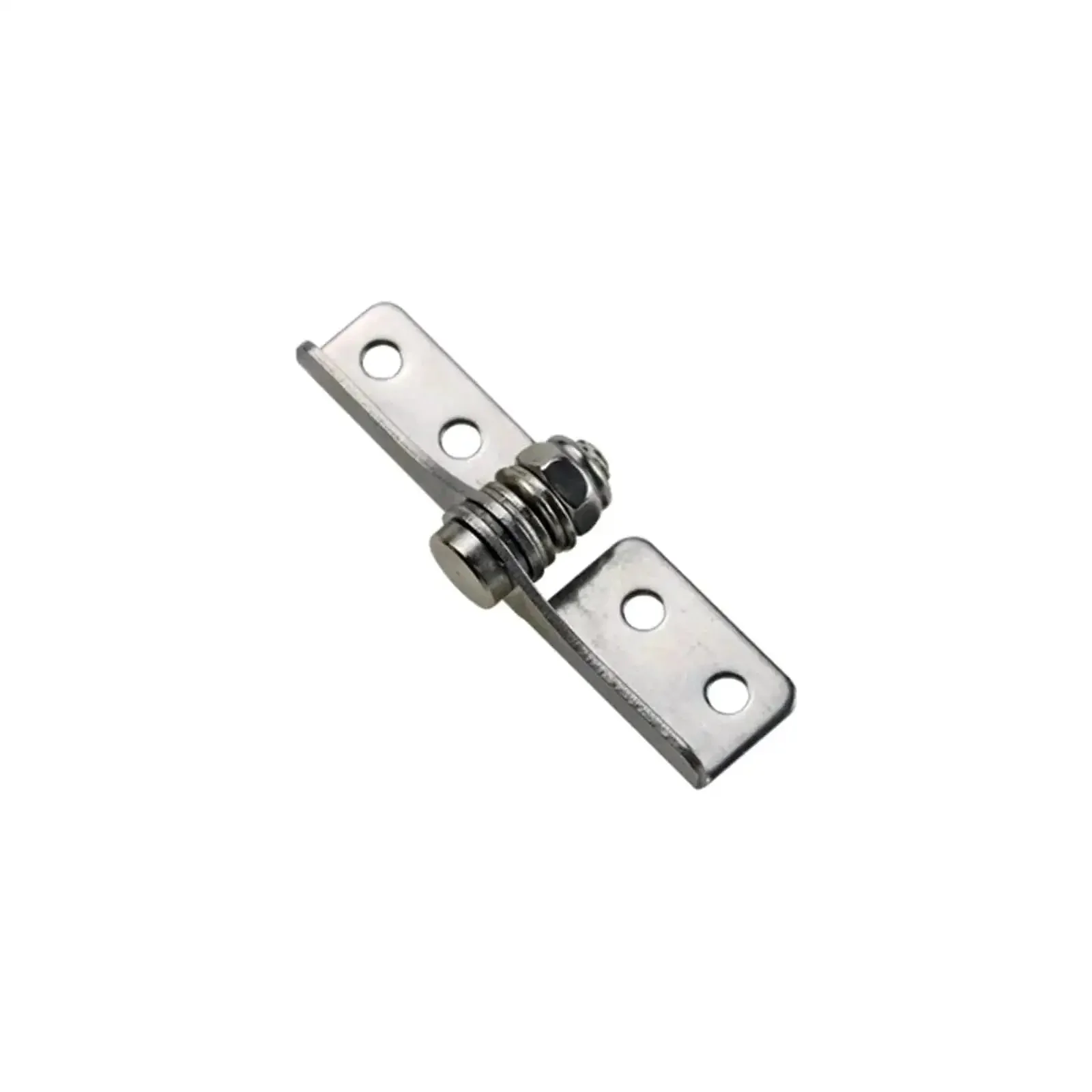Stainless Steel Damping Hinge With Adjustable Torque Pivot And Free Stop Positioning For Cabinets And Doors 1 Piece XG11-006-L-1.5N.m Heavy Duty Cabinet Hardware With Smooth Soft Close And Easy Glide Action - Image 2