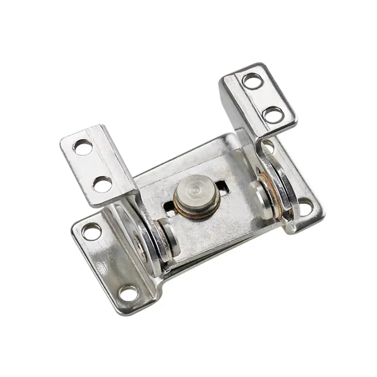 Stainless Steel Dual Axis Gate Hinge With 60 Degree Rotational Torque And Constant Damping For Smooth, Quiet Opens And Closes, Heavy Duty Hardware, One Piece Mount, Long Lasting Performance