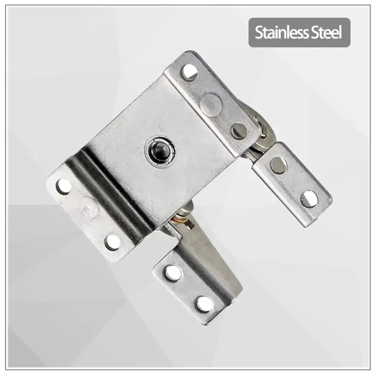 Stainless Steel Dual Axis Gate Hinge With 60 Degree Rotational Torque And Constant Damping For Smooth, Quiet Opens And Closes, Heavy Duty Hardware, One Piece Mount, Long Lasting Performance - Image 5