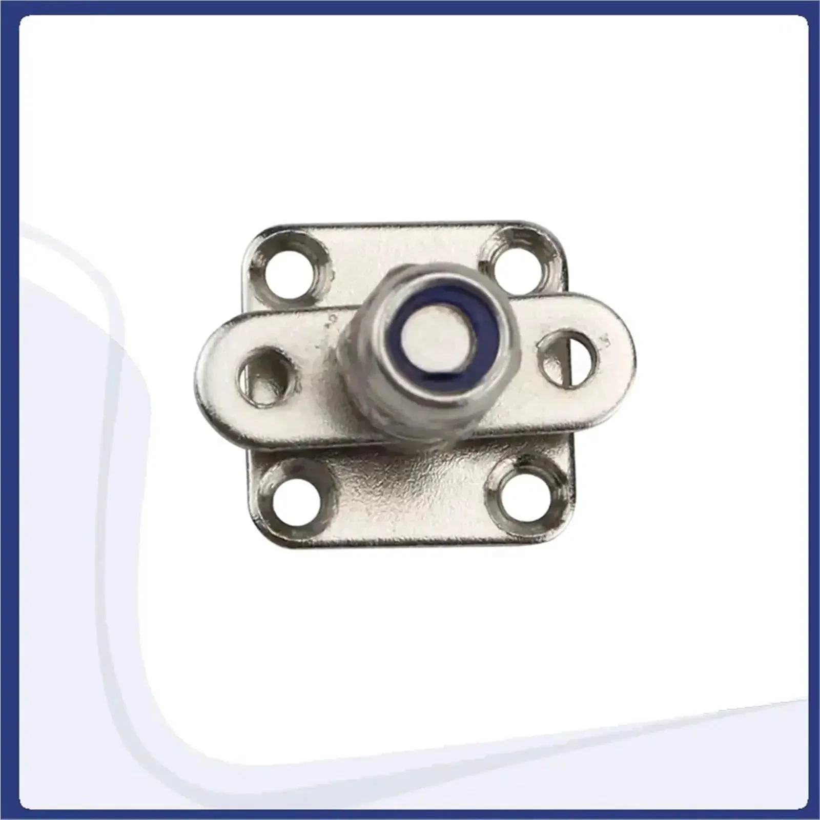 Stainless Steel Gate Hinges With Cross Damping Square Shape Torque Control Heavy Duty Built To Last 304 Grade One Piece Door Hardware For Indoor Or Outdoor Everyday Use - Image 2