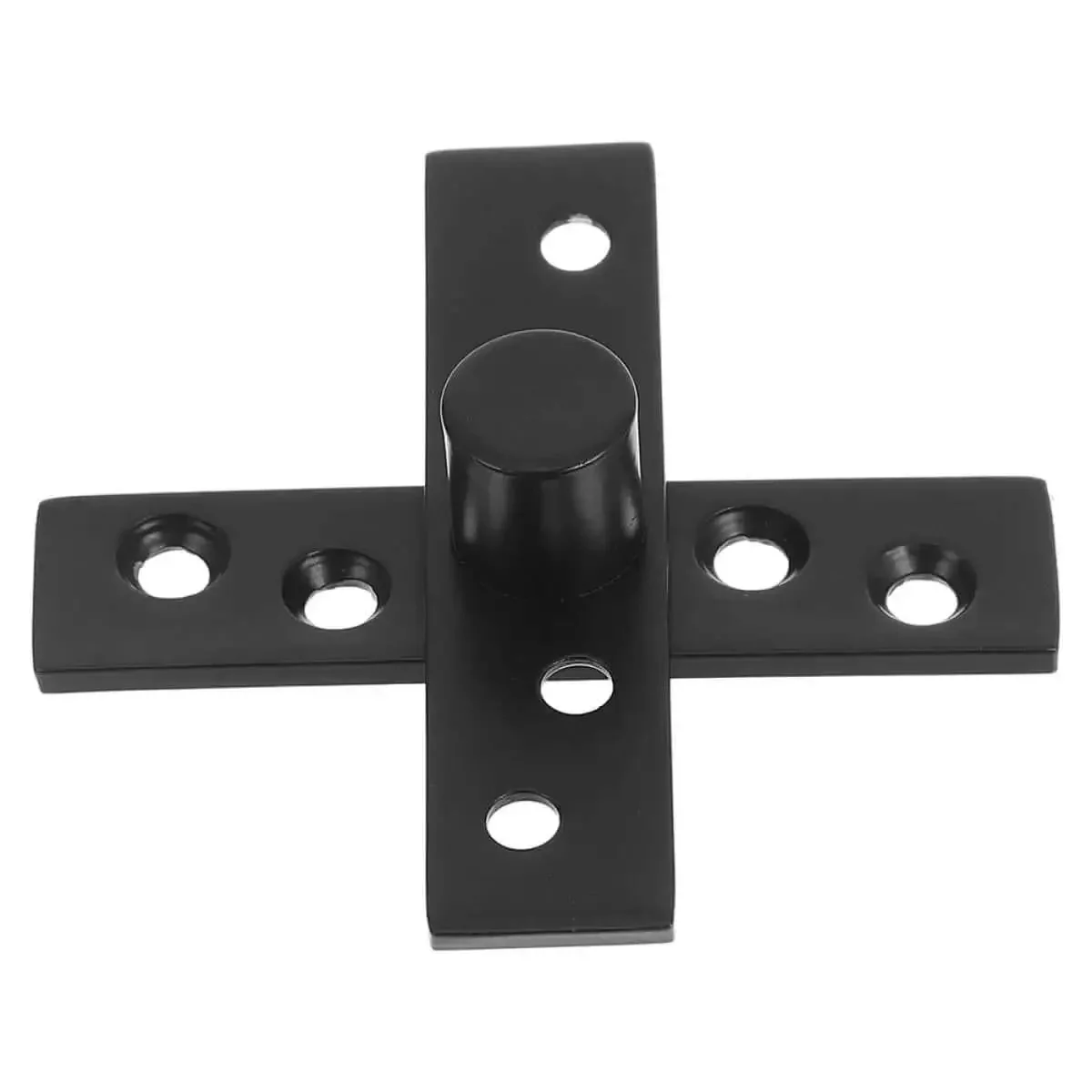 Stainless Steel Hidden Pivot Door Hinges With 360 Degree Rotation Concealed Center Shaft Hardware For Wood And Secret Doors Heavy Duty Matte Black Small Size Built Tough Ultra Durable And Anti Rattle Easy Install