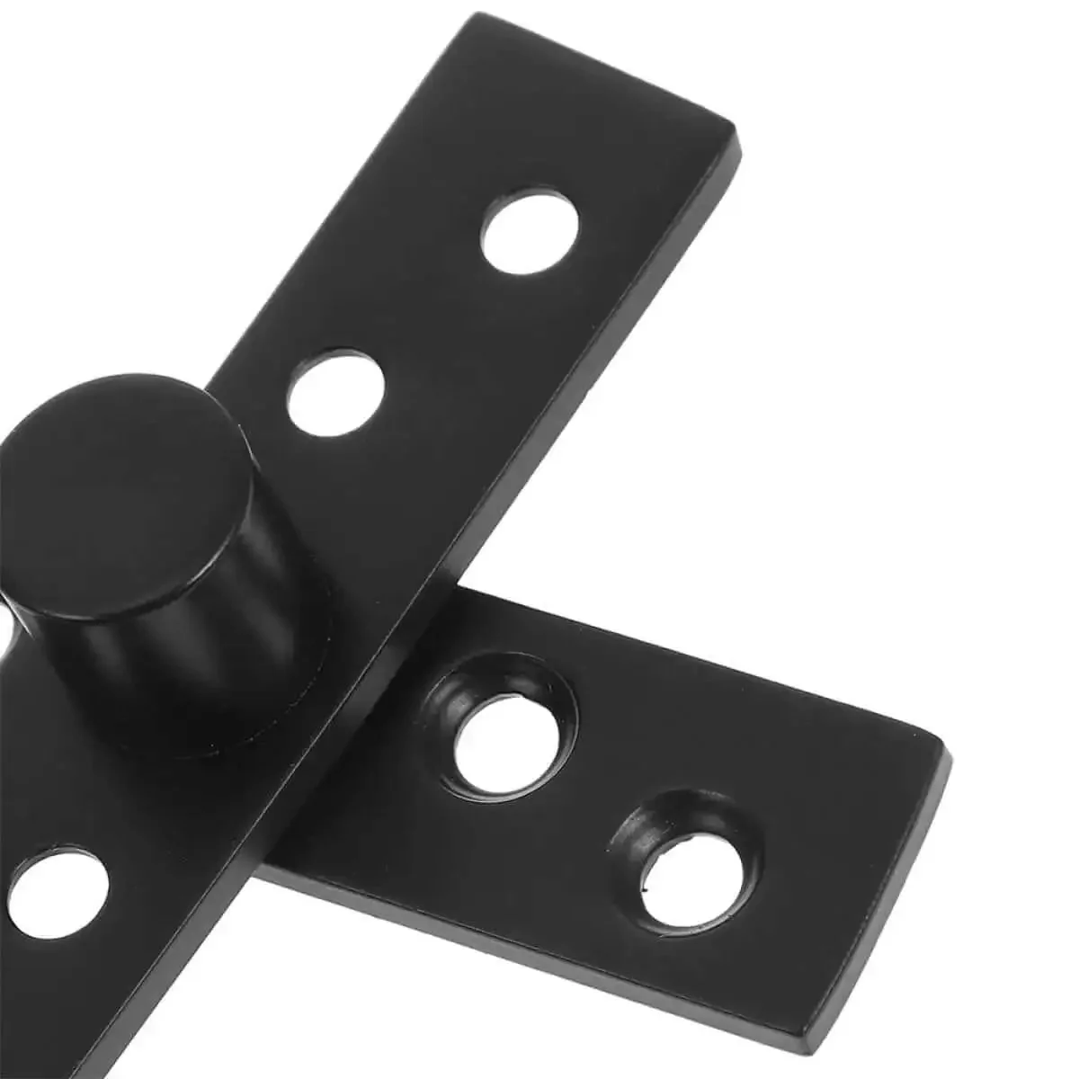 Stainless Steel Hidden Pivot Door Hinges With 360 Degree Rotation Concealed Center Shaft Hardware For Wood And Secret Doors Heavy Duty Matte Black Small Size Built Tough Ultra Durable And Anti Rattle Easy Install - Image 4