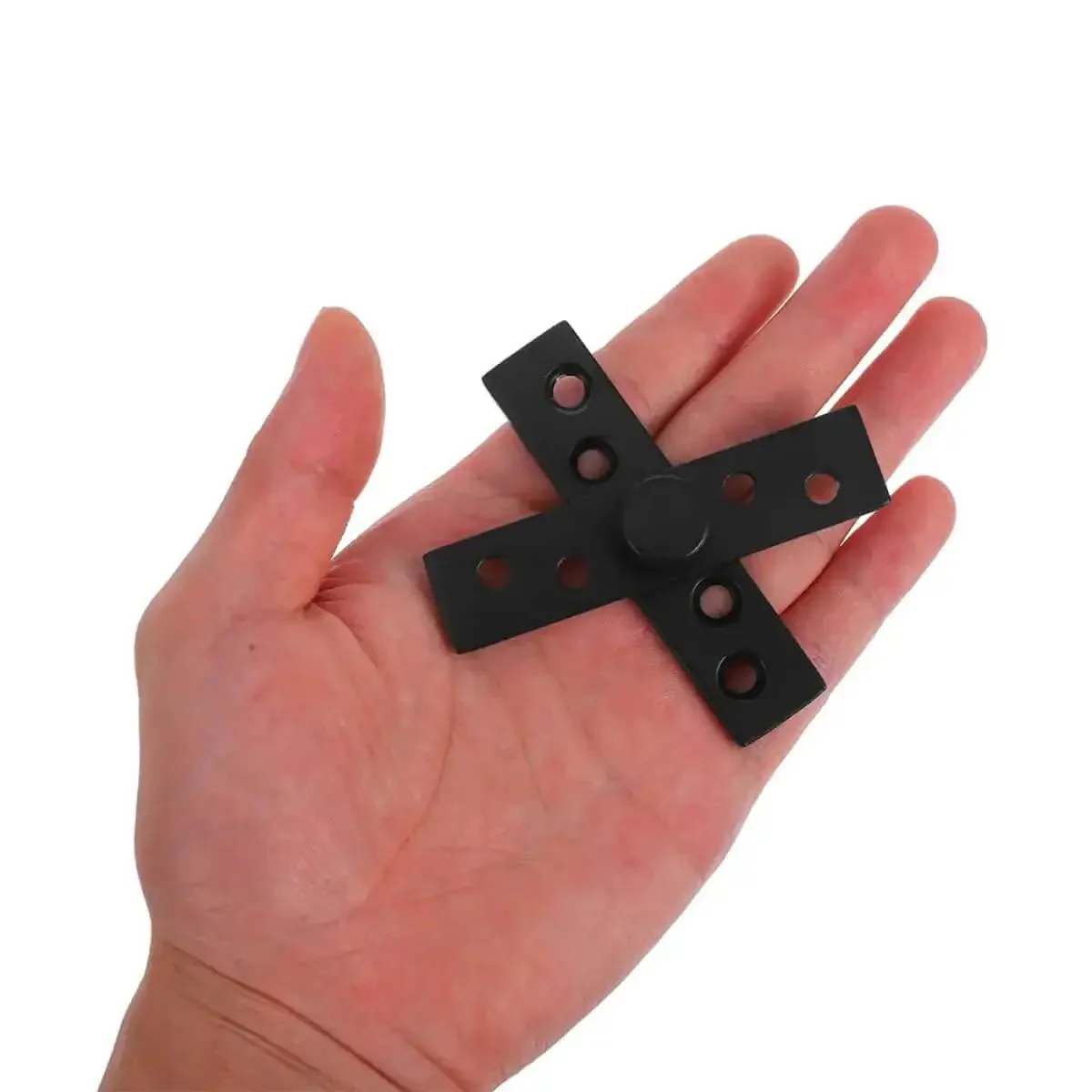 Stainless Steel Hidden Pivot Door Hinges With 360 Degree Rotation Concealed Center Shaft Hardware For Wood And Secret Doors Heavy Duty Matte Black Small Size Built Tough Ultra Durable And Anti Rattle Easy Install - Image 8