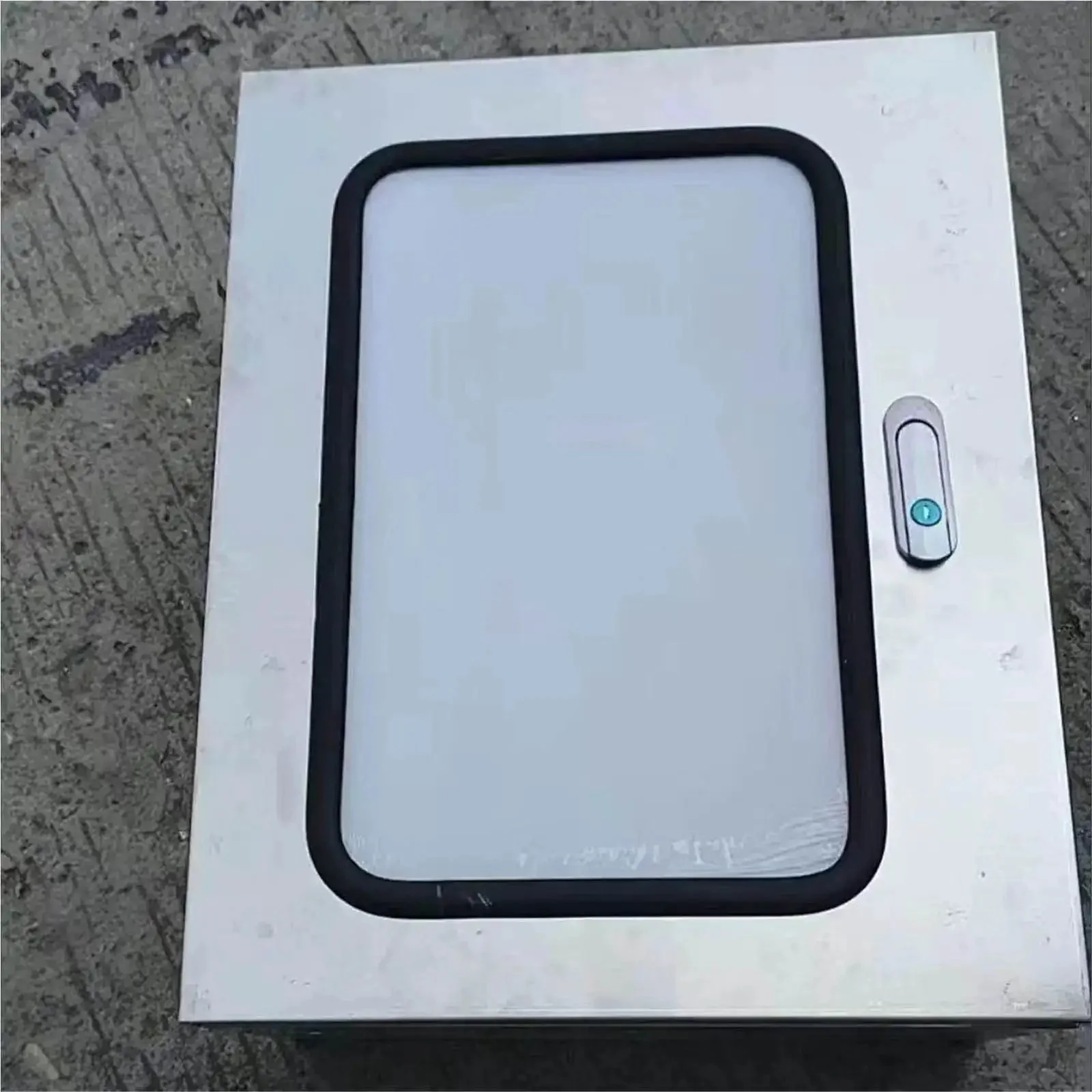 Stainless Steel Indoor Electrical Enclosure Box With Hinged Cover Built To Last, Wall Mounted Junction And Project Box For Electronics, Heavy Duty Cabinet In 8 12 16 20 24 Inch Width Options, 16x12x10 Inches, 1.5mm Thick