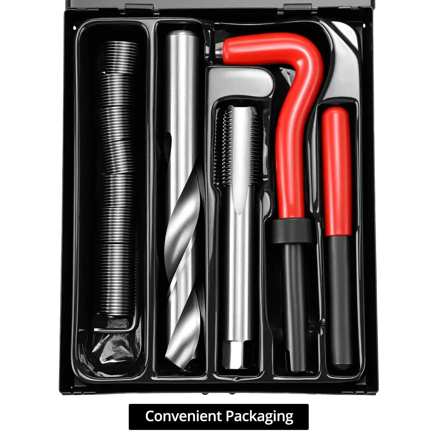 Stainless Steel M14x1.5 Thread Inserts Kit 12 Piece Set For Female Thread Repair And Quick Conversion Converts Metric To Inch Threads Dope Durable Hardware For Easy Reliable Repairs - Image 5