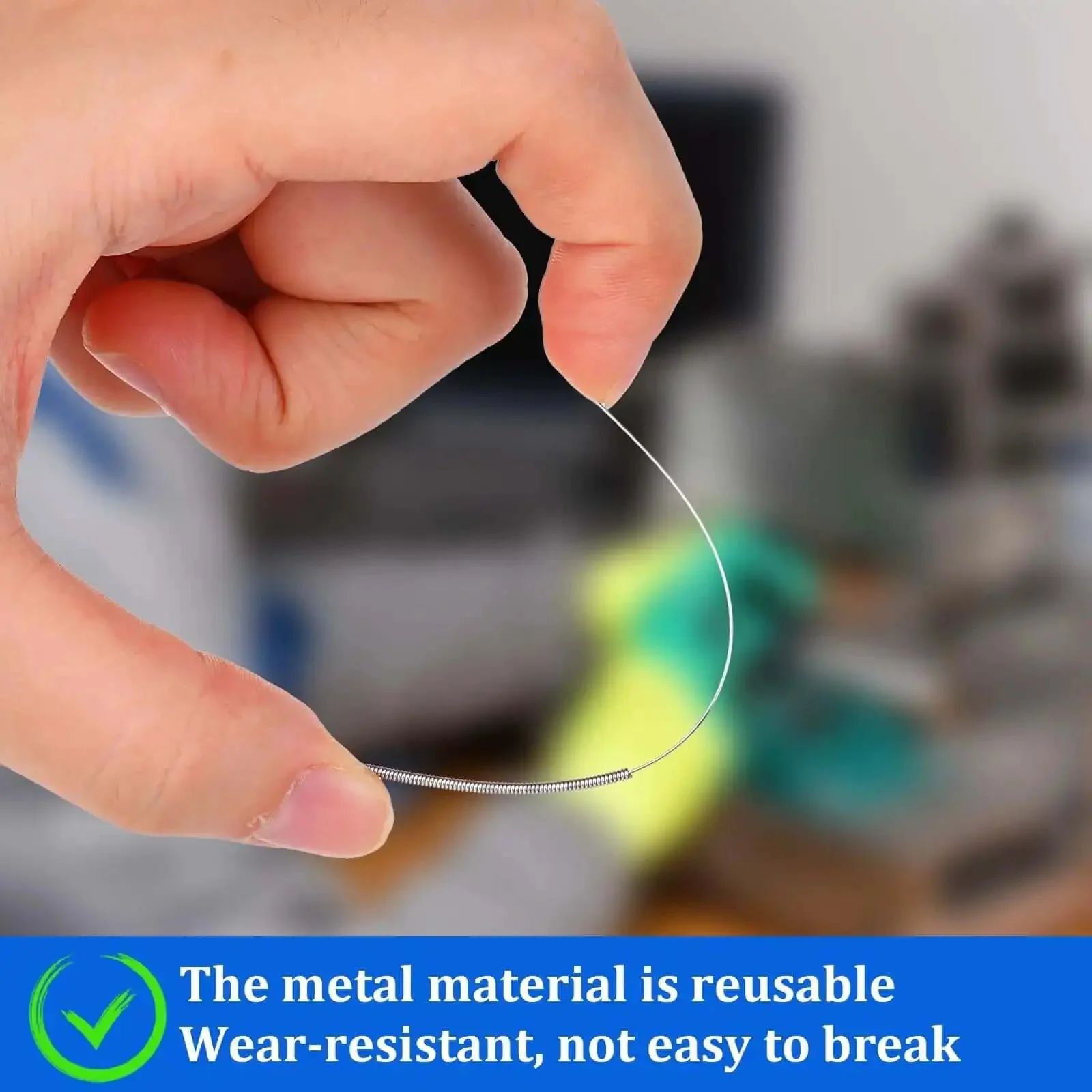 Stainless Steel Nozzle Cleaning Needles Set, 10-Piece Clear Bottle, Includes 0.15mm To 1.0mm Tips For 3D Printers, Pro-Grade Must-Have Tool To Clear Clogs, Keep Hotends Clean And Print Quality On Point - Image 5