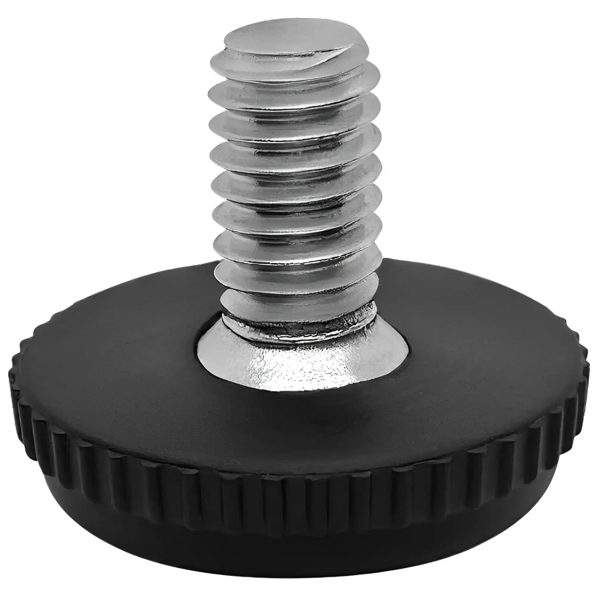 Stainless Steel Outdoor Furniture Levelers 5/16-18 Screw-In Adjustable Feet For Tables And Chairs Rust Resistant Glide Protectors Perfect For Patio Sets Easy Replacement 8-Pack