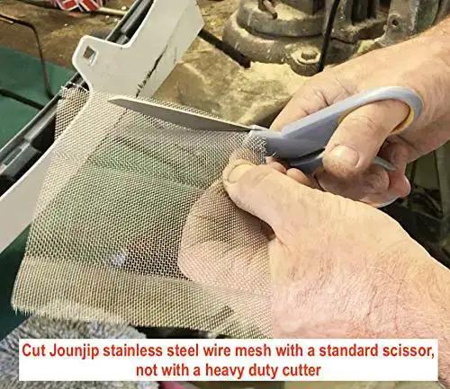 Stainless Steel Reinforcing Mesh For Thermoplastic Bumper And Kayak Repairs, 5x8.75 Inch, 2 Pack, Great With Plastic Welding Kit, Durable Weld Friendly Mesh For DIY Bodywork - Image 3