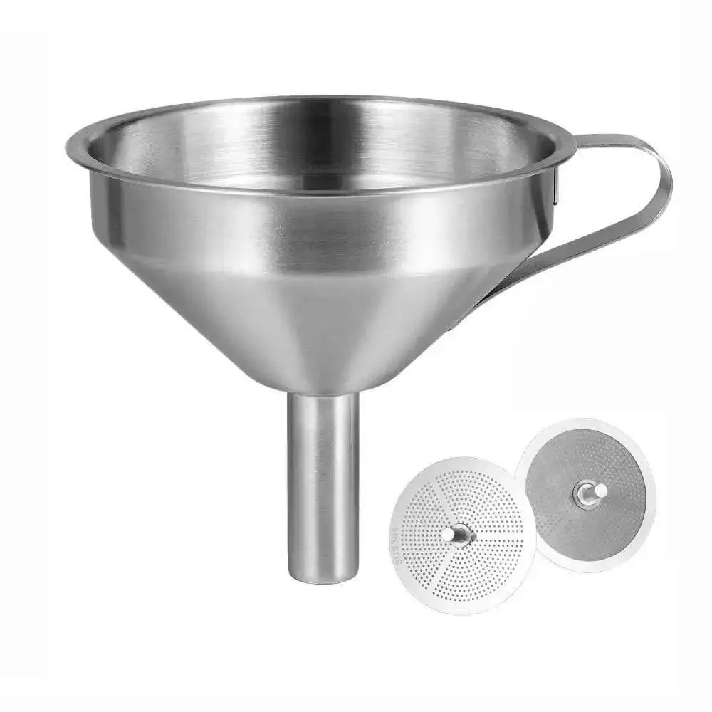 Stainless Steel Resin Funnel With Double Strainer For 3D Printing Dual Filter Cup For SLA DLP LCD UV Resin No Mess Pour And Clean Includes Resin Cleaning Kit - Image 2