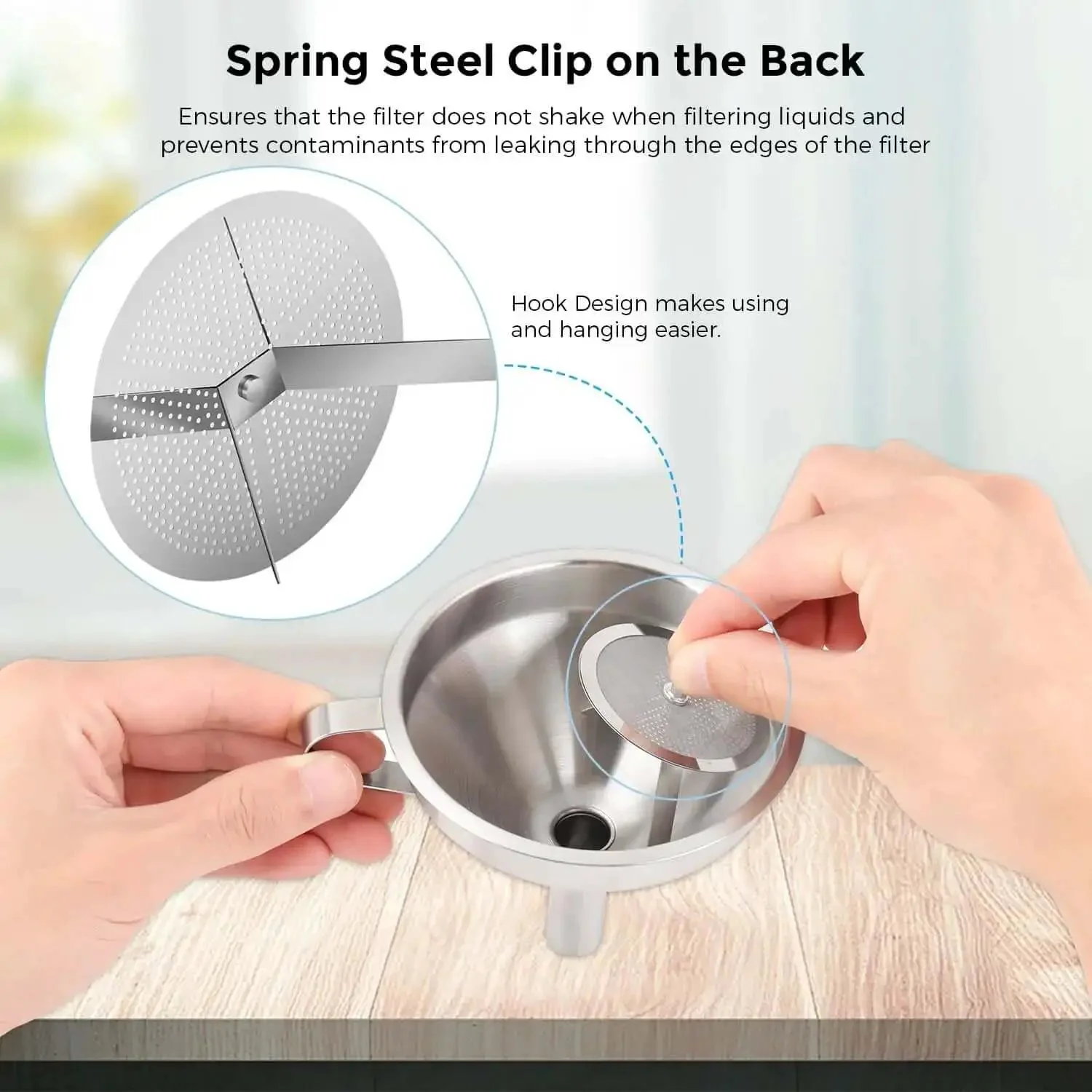 Stainless Steel Resin Funnel With Double Strainer For 3D Printing Dual Filter Cup For SLA DLP LCD UV Resin No Mess Pour And Clean Includes Resin Cleaning Kit - Image 7