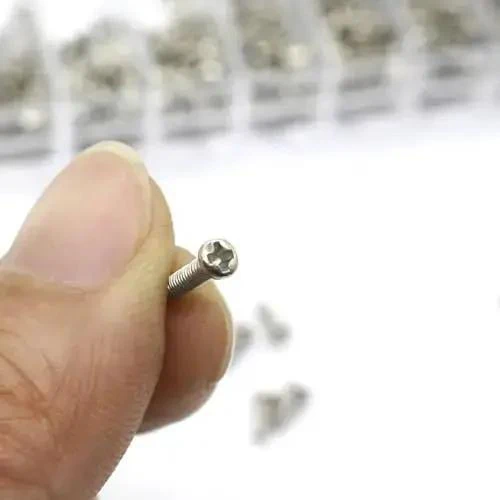 Stainless Steel Silver Micro Screws Set for Glasses and Watches, Metric Tiny Screws M1.2 M1.4 M2.0, Mini Screws Assortment Kit, Eyewear and Timepiece Repair Essentials, Tiny Precision Fasteners for DIY Fixes - Image 3