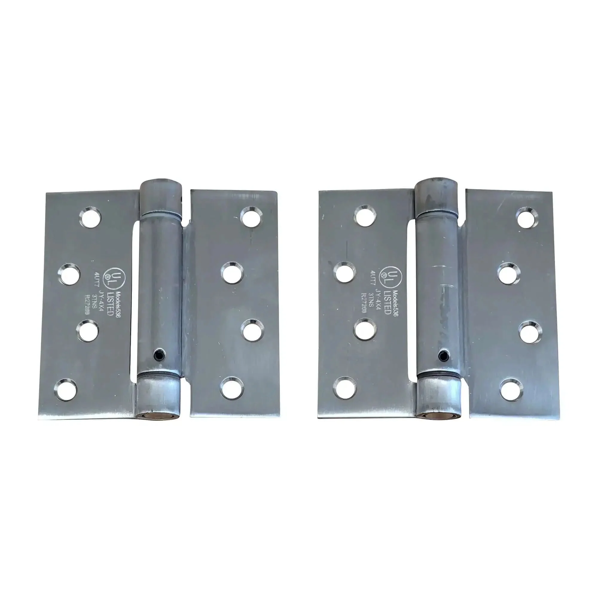 Stainless Steel Spring Hinge 4 Inch Square, Adjustable Tension, Rust Resistant, Built To Last, Heavy Duty Hinges, 20 Pack With Screws And Hex Wrench, Fits Doors From One And Five Eighths To One And Three Quarters Inches - Image 3