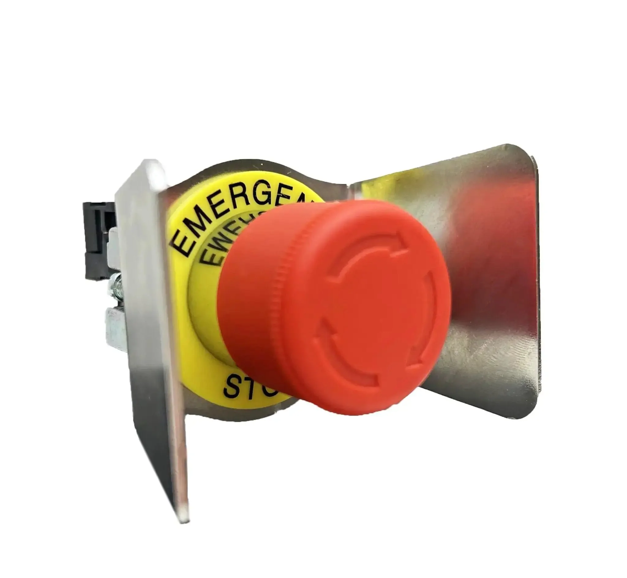 Stainless Steel Switch Guard Pack With Yellow Ring Push Button Panel Light Emergency Stop Protector Shield Shroud Safety Cover For Industrial Control Panels And Heavy Duty Safety Gear
