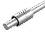 Steel Ball Spline Model LT Single Nut Cylindrical Design For Medium Torque Shaft 10mm Diameter 300mm Length Nut 21mm Diameter 33mm Length Load Capacity 1102 Lb Heavy Duty Built Tough Precision Linear Motion Component