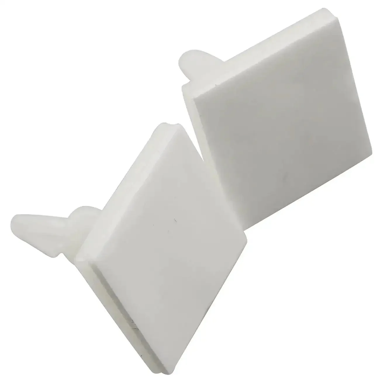 Sticky PCB Spacer Adhesive Standoffs Plastic Columns White 25 Pieces 20mm Square Base With 22.8mm Height Buckle Design Stable Board Mounts Without Damaging Circuits and Easy Fix for Circuit Boards - Image 3