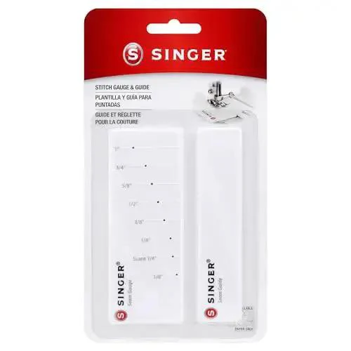 Stitch Gauge And Guide For Sewing Enthusiasts, Seam Measuring Tool For Machine Sewing, Pre Drilled Holes For One Eighth To One Inch Seam Allowances, Reusable Adhesive Guide For Precise Hems And Seams - Image 10