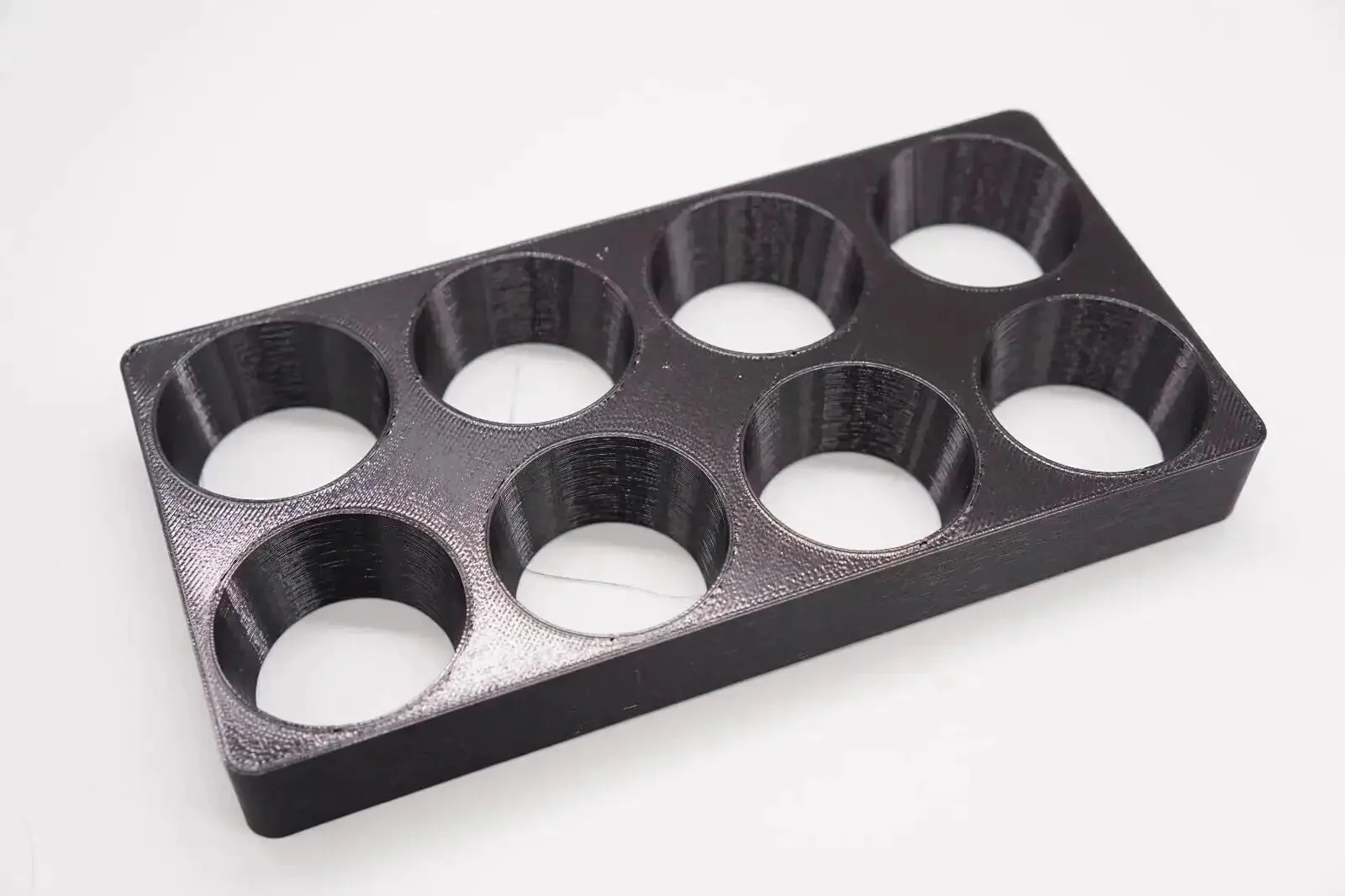 Storage Organizer Rack Tray For ER40 Collet CNC Milling Chuck Holder Lathe Ideal Workshop Tool Organizer To Keep ER40 Collets Bits And Accessories Neatly Stored And Ready Durable 3D Printed Composite Tray For Busy Machinists