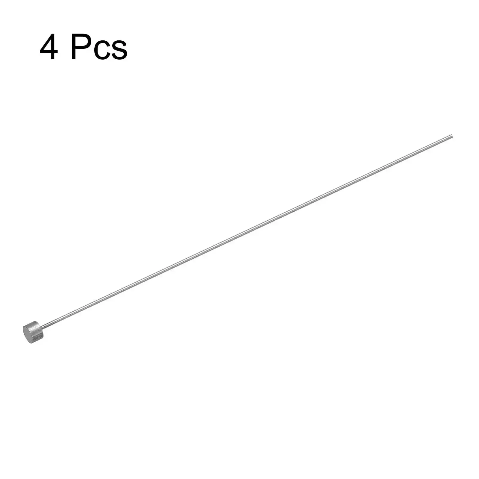 Straight Ejector Pins 0.8mm Dia 150mm Long 65Mn Steel Round Tip Punch Set of 4 for Mechanical Maintenance and Tool Assembly Heavy Duty Pro Grade Pins - Image 4