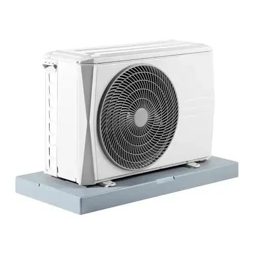 Sturdy Outdoor Mini Split Pad For 9000 To 36000 BTU Ductless AC Heat Pump Systems 38 By 18 By 3 Inch Anti Vibration Pad Easy Install Supports Up To 400 Lbs Lightweight Polypropylene Construction Corrosion Resistant And Dual Sided - Image 4