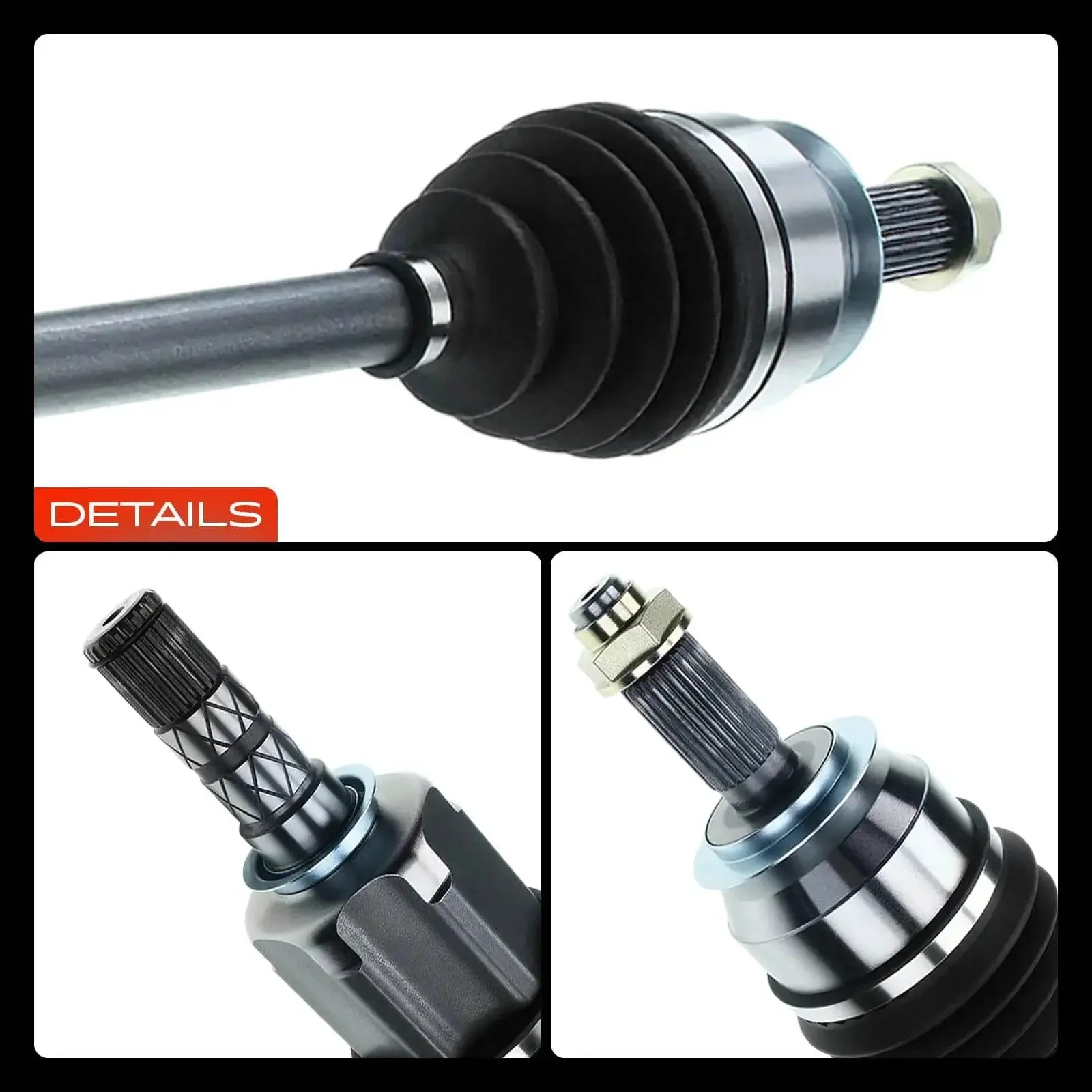 Subaru Forester Front CV Axle Shaft Assembly Pair For 2014 2015 2016 2017 2018 H4 2.0L 2.5L Front Left And Right Replacement Drive Shaft Upgrade For A Smooth Ride And Long Lasting Durability - Image 3