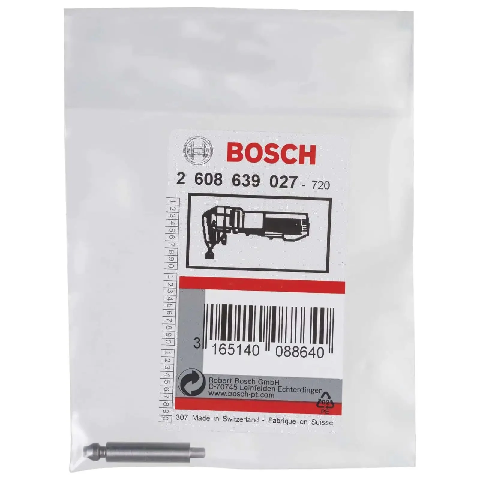 Swiss Made Nibbler Punch For Sheet Metal Cutting And Fabrication, Heavy Duty Punch Tool For Use With 1529B, Precision Metal Nibbling, Durable And Easy To Use - Image 2