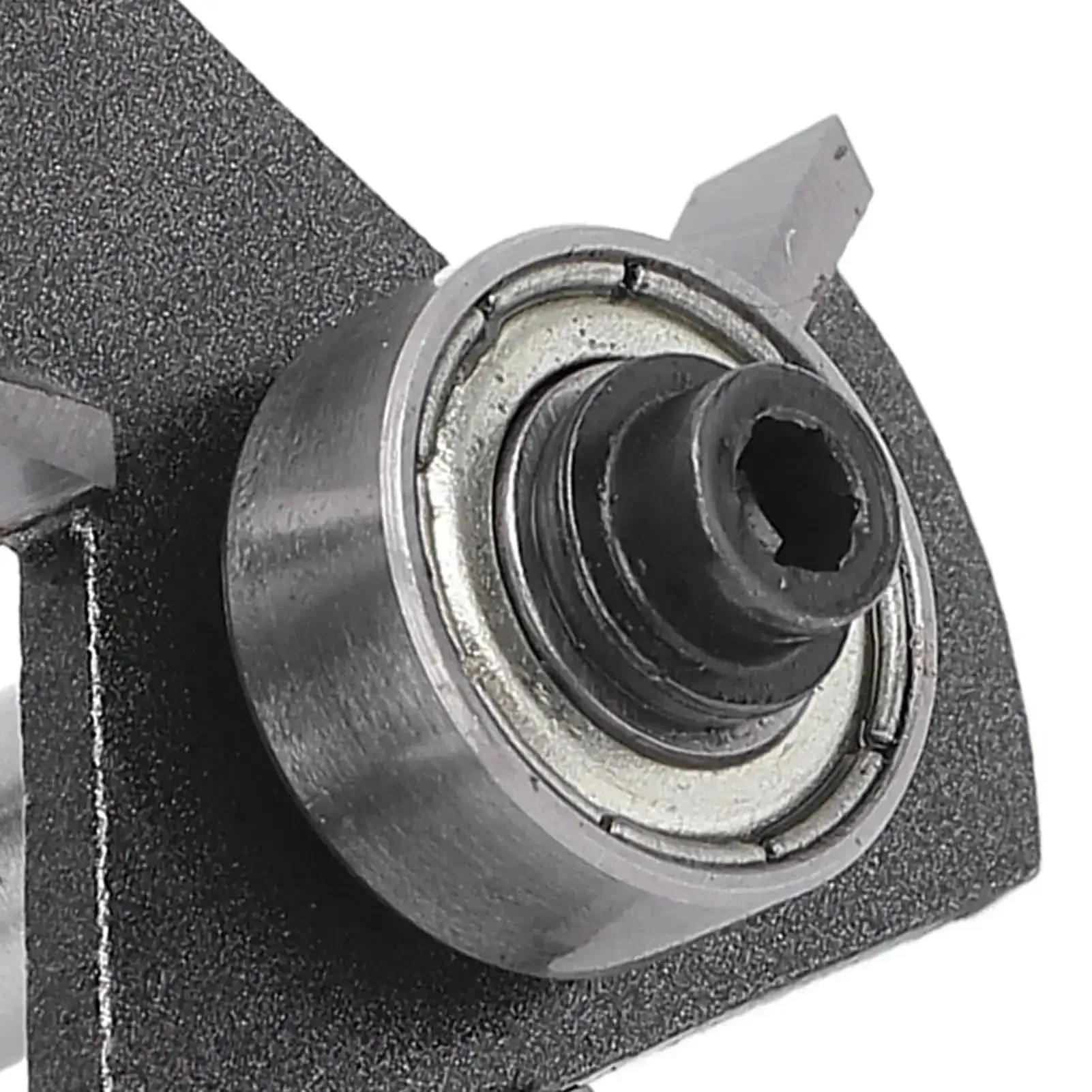 T Shaped Router Bit With One Quarter Inch Shank, Three Teeth Ball Bearing Slotting Cutter For Wood And Plywood, Five Thirty Second Inch Cutting Height, Suited For T Shaped Models, Spline Joint, Mortise And Tenon Projects - Image 4
