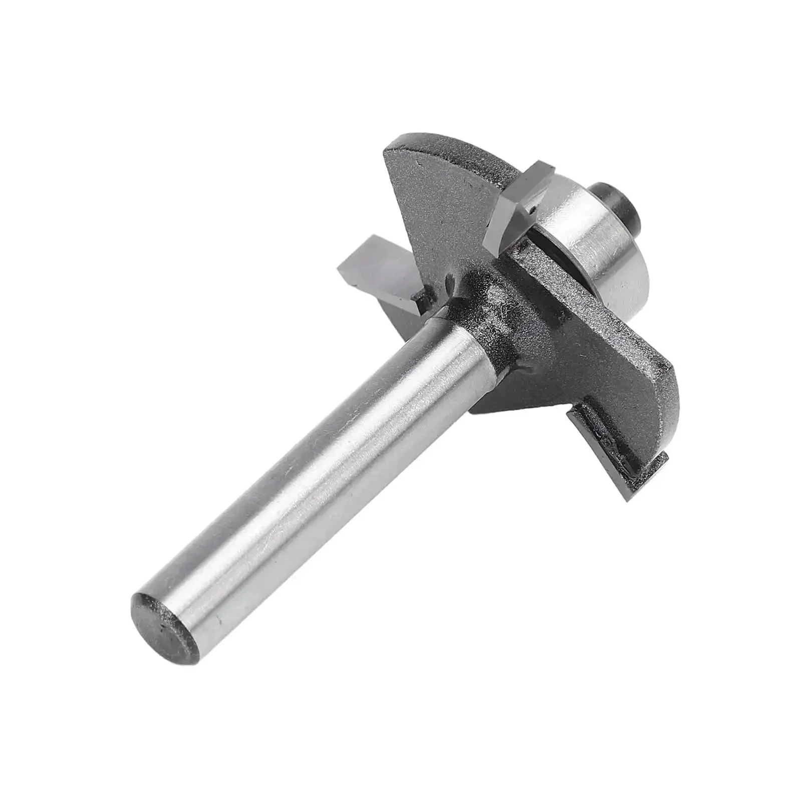 T Shaped Router Bit With One Quarter Inch Shank, Three Teeth Ball Bearing Slotting Cutter For Wood And Plywood, Five Thirty Second Inch Cutting Height, Suited For T Shaped Models, Spline Joint, Mortise And Tenon Projects - Image 7