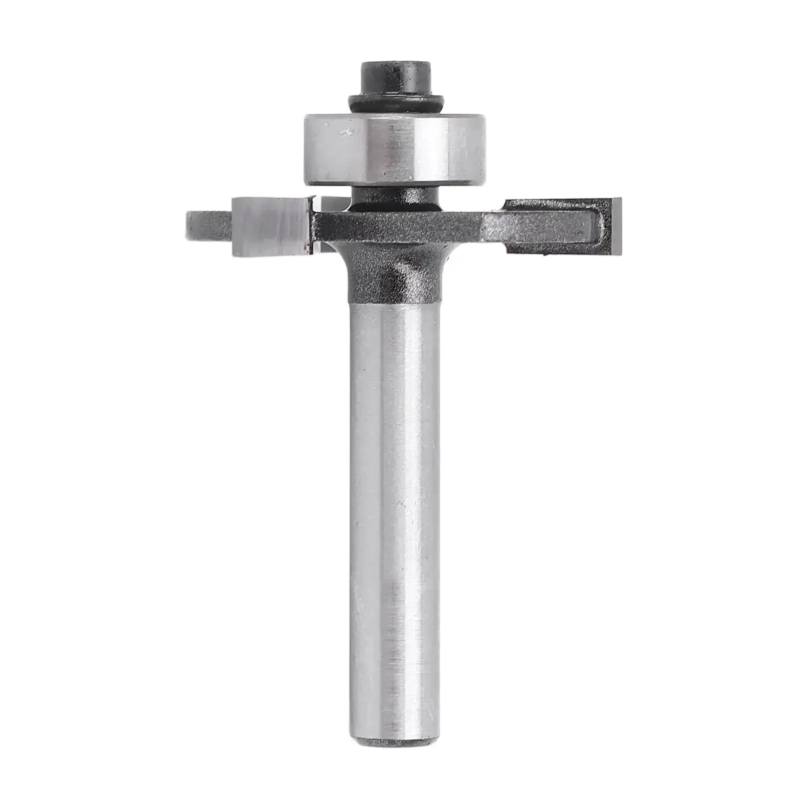 T Shaped Router Bit With One Quarter Inch Shank, Three Teeth Ball Bearing Slotting Cutter For Wood And Plywood, Five Thirty Second Inch Cutting Height, Suited For T Shaped Models, Spline Joint, Mortise And Tenon Projects - Image 9