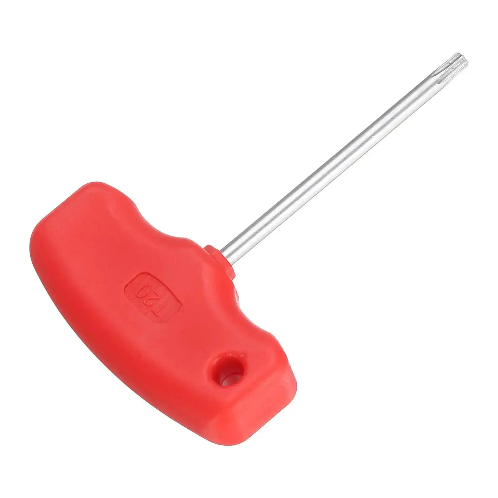 T20 Torx Screwdriver With CRV Steel Ergonomic T Handle Grippy For CNC Lathe Tool Holders Heavy Duty Star Key Wrench Durable Construction High Torque 97mm Overall Length Ideal For Tightening And Assembly - Image 5