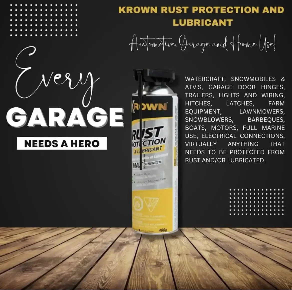 T40 Beefed Up Rust Protection And Lubricant For Metal Surfaces, Self Healing Barrier That Stops Rust In Its Tracks, Marine, Home And Industrial Grade, 14 Ounce Can Pack Of 6 - Image 6