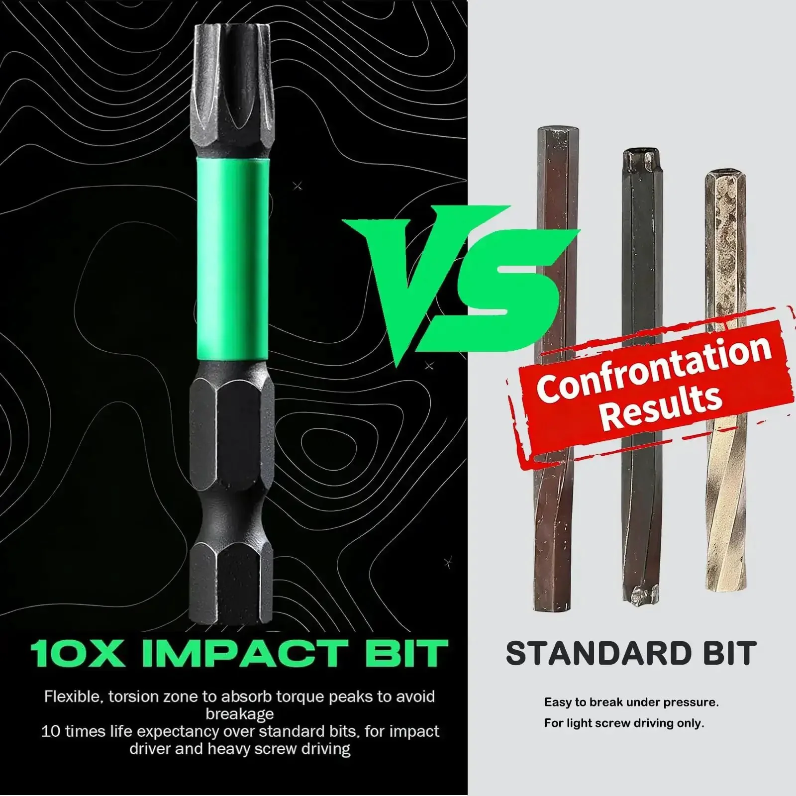 Tamper-Proof Torx Bit Set 27-Piece For Impact Drivers, Boss-Level Security Torx TT7 To TT40, Quarter-Inch Hex Shank, 1 Inch And 2 Inch Bits, S2 Steel Magnetic CNC Tips, Locking Bit Holder, Storage Case - Image 6