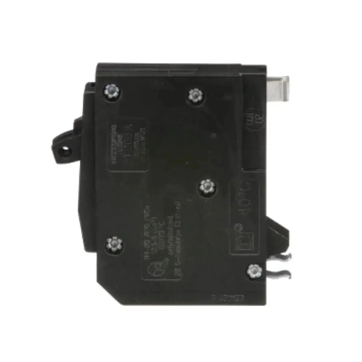 Tandem Mini Circuit Breaker For QO Panels Two In One 2 Poles 20 Amp 120 240V Plug In Mount Dual Breaker With Thermal Magnetic Trip 10kA Interrupt Rating Space Saving Design Clam Pack QO2020C - Image 3