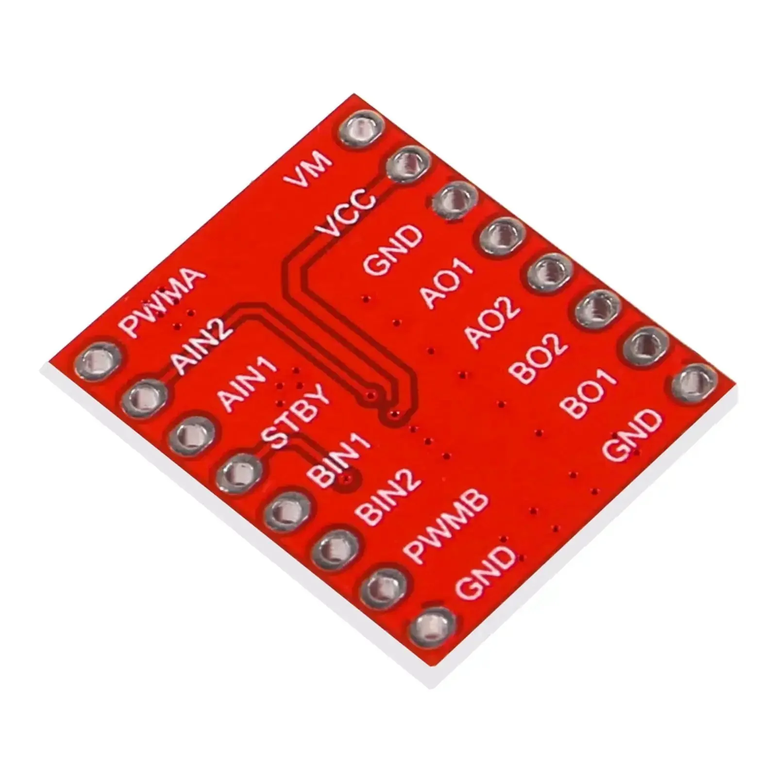 TB6612FNG Dual DC Motor Driver Module For Two Motors With 1.2A Continuous And 3.2A Peak Current, CW CCW, Short Brake, Over Current Protection, A Beefed Up Upgrade Over L298N For Robotics Projects - Image 4