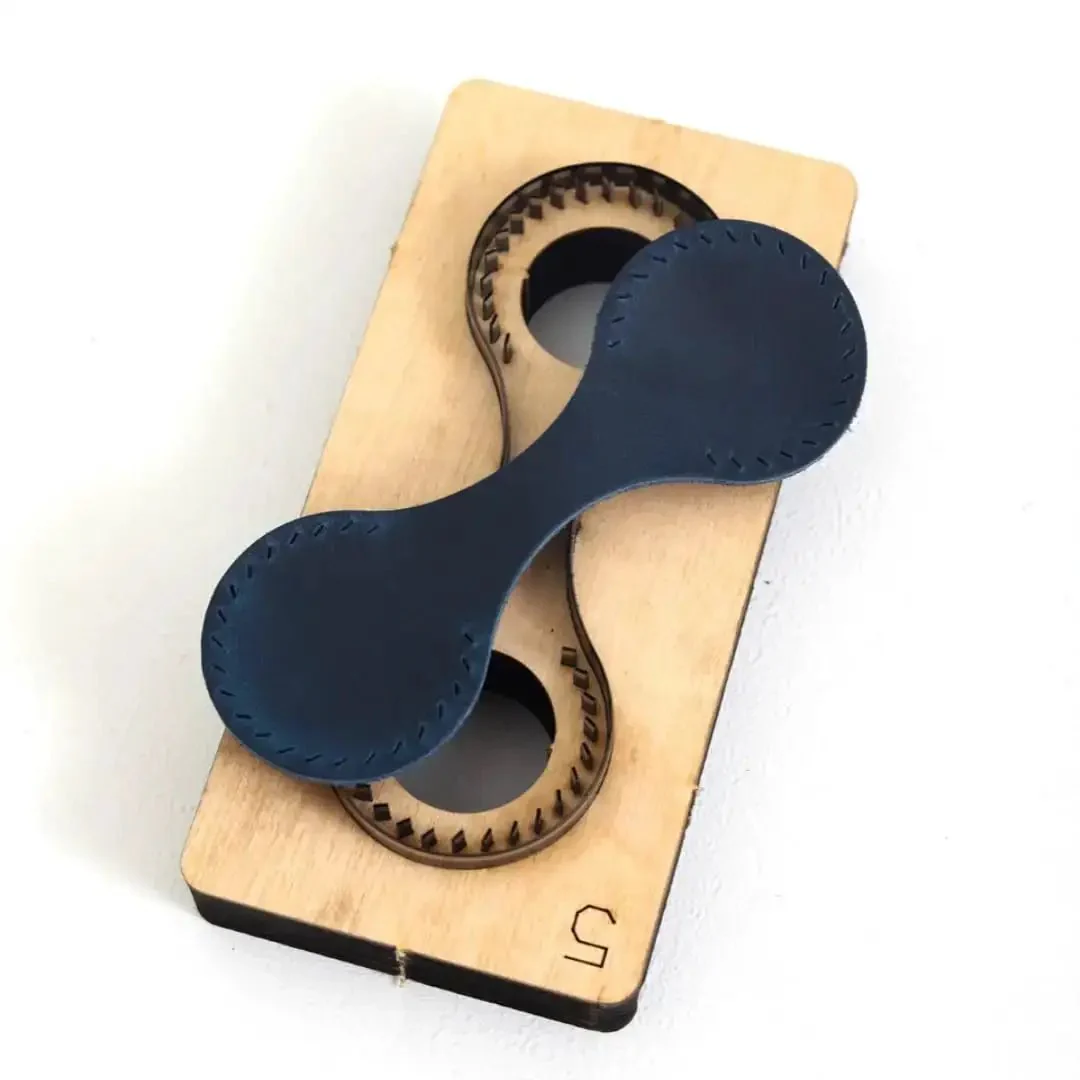 Teardrop Cutting Mold Set For DIY Leather Crafting Tools Including Pro Grade Wooden Steel Rule Punch Water Drop Stencil For Leather Earrings Key Fob Template Kit And Durable Die Cutter For Precise Cuts - Image 4