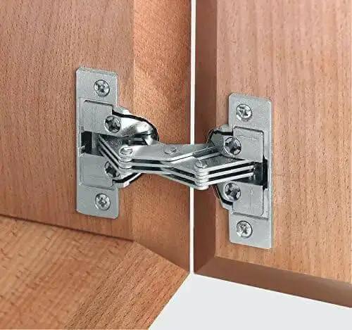 Ten Case Pack Miter Flap Cabinet Hinges 45 90 1.5mm Wide With 135 Degree Opening For Doors And Flaps Three Way Adjustable Heavy Duty For Door Thickness 16 22 mm And Side Panel Thickness 16 22 Made In Germany - Image 6