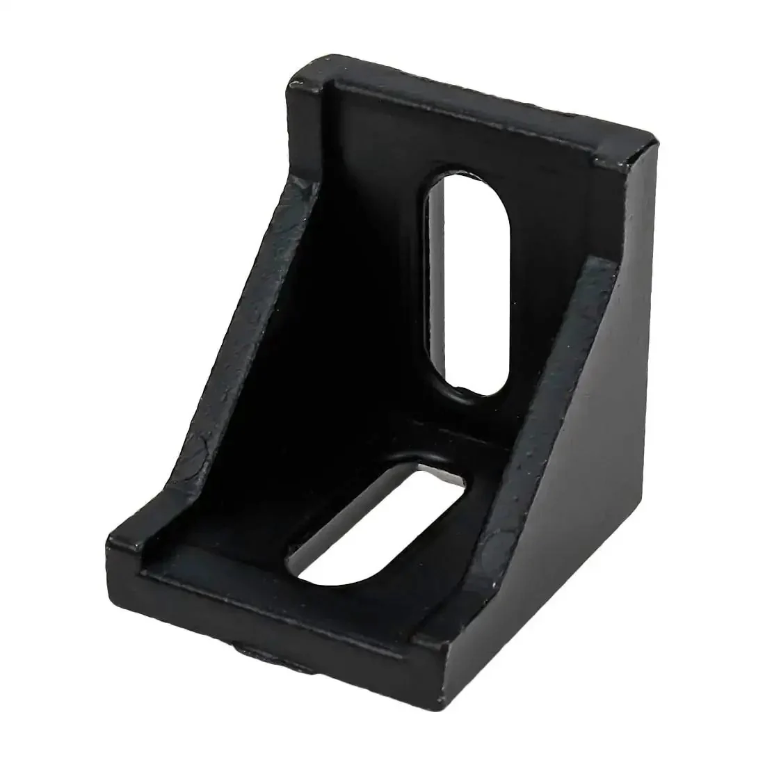 Ten Pack 4040 Inside Corner Bracket Gusset For 4040 Aluminum Extrusion Profile 40x40x35mm With 8mm Slot Black Built For Industrial Frames, 3D Printers, CNC Routers And Robotics Projects - Image 3