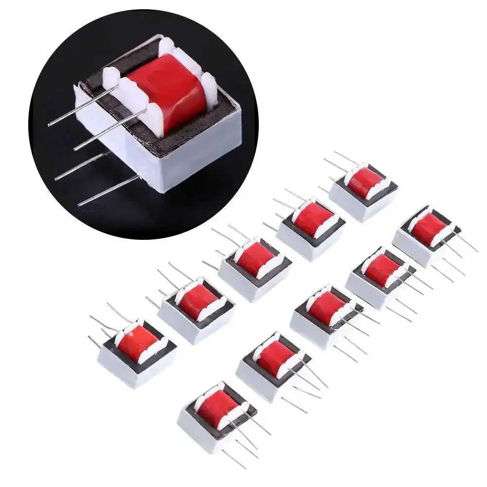 Ten Pack 600 Ohm 1 To 1 Isolation Transformers For Audio Applications, EI14 Core, Stable Lead-Free Components, Tight Coupling For Clean Signal, Safe Isolation, Great For DIY Audio Gear Projects - Image 2