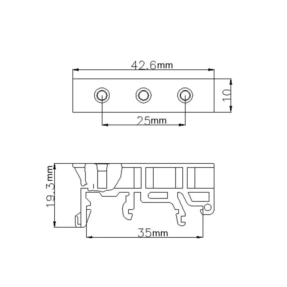 Ten Pack DIN Rail PCB Mounting Brackets For 35mm C45 Rails Green Clips For DIY Electrical Projects Durable Holder Carrier Mounting Clips Easy Snap In Includes Ten Sets For Secure PCB Mounting - Image 9