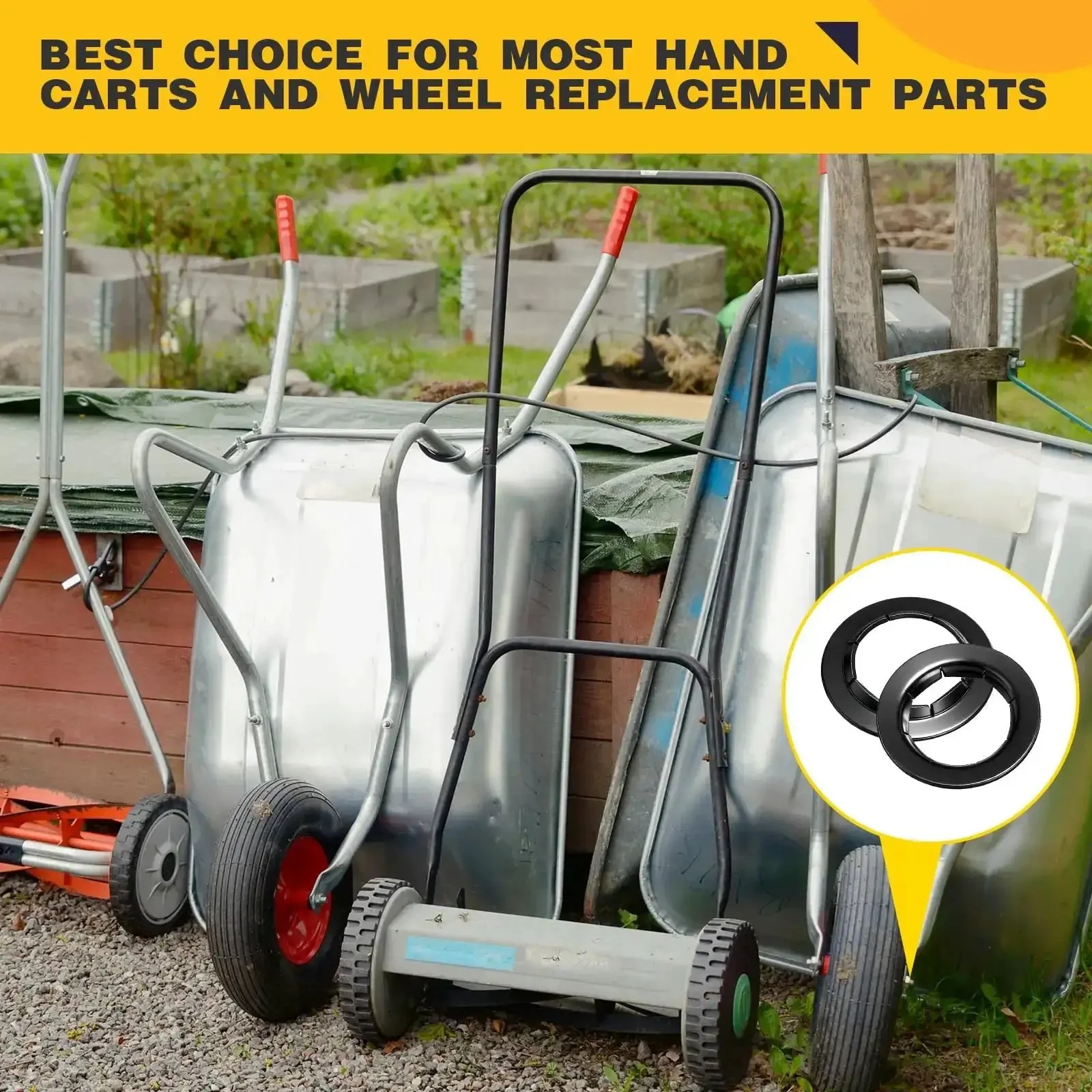 Ten Pack Push On Dolly Wheel Lock Washers Fit Five Eighth Dolly Axle Rods Spring Steel With Oiled Phosphate Finish For Heavy Duty Maintenance And Smooth Operation On Dolly Equipment - Image 3