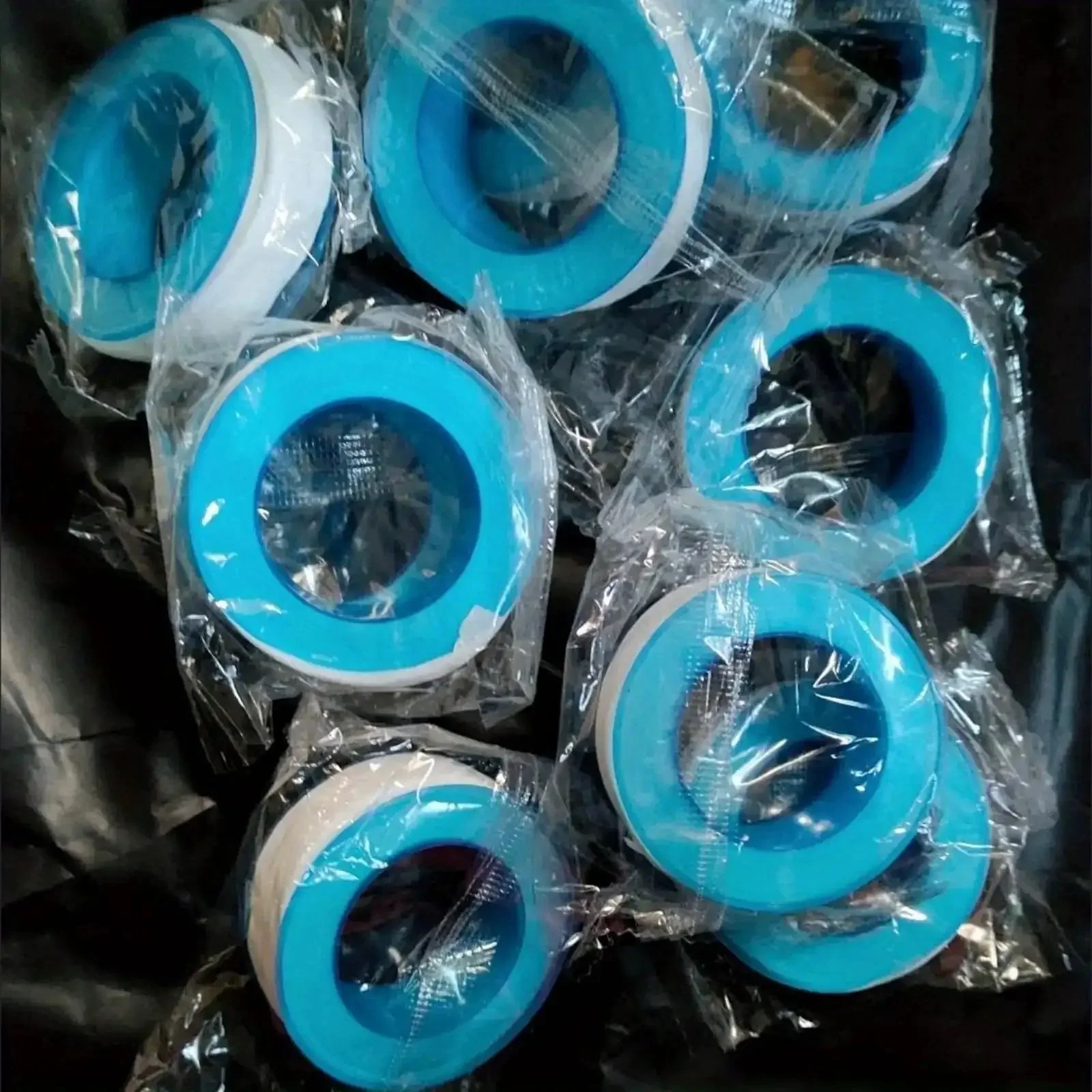 Ten Rolls PTFE Thread Seal Tape For Plumbing And Shower Heads Half Inch Wide Five Hundred Twenty Inches Each Roll Heavy Duty Leakproof Pipe Dope Tape For Water And Air Lines DIY Friendly - Image 2